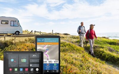 Camper 890: un gran GPS totalmente conectado para caravanas y autocaravanas