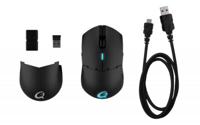 QPAD presenta dos ratones personalizables para jugar a lo grande