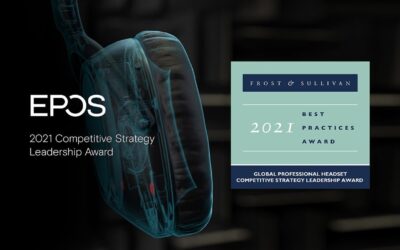 EPOS, reconocido por Frost & Sullivan con el Premio al Liderazgo en Estrategia Competitiva Global 2021