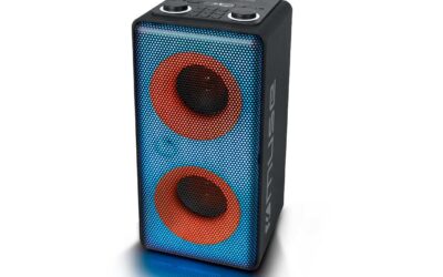 MUSE M-1802 DJ: portabilidad, potencia y efectos de luz para vivir la música a lo grande