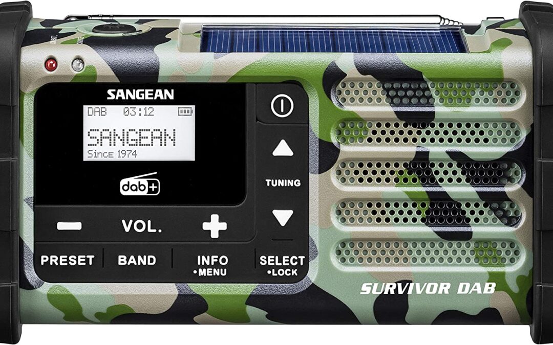 Sangean MMR-88 DAB Camuflaje: la radio con el espíritu más aventurero