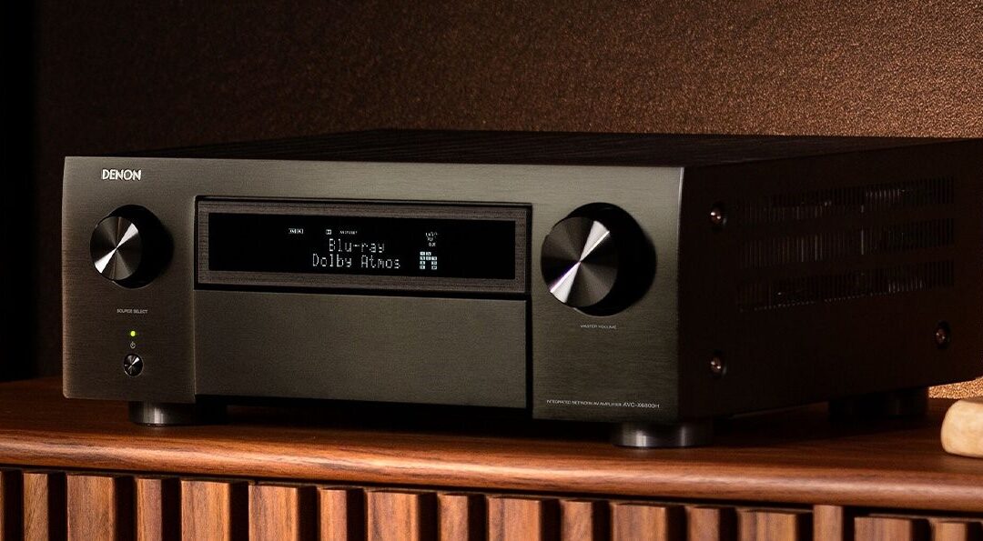 Denon AVC-X6800H: redescubre tu música y películas escuchándolas como nunca antes